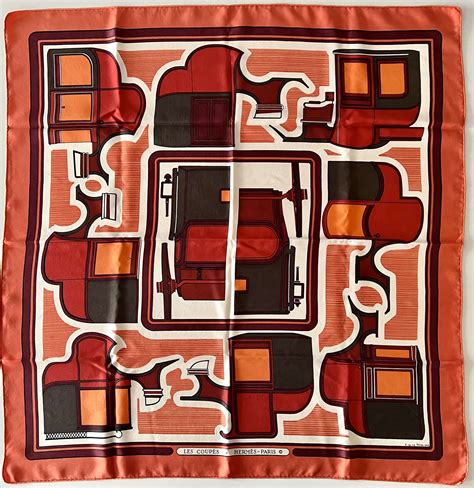 Hermès Les Coupes Silk Scarf 